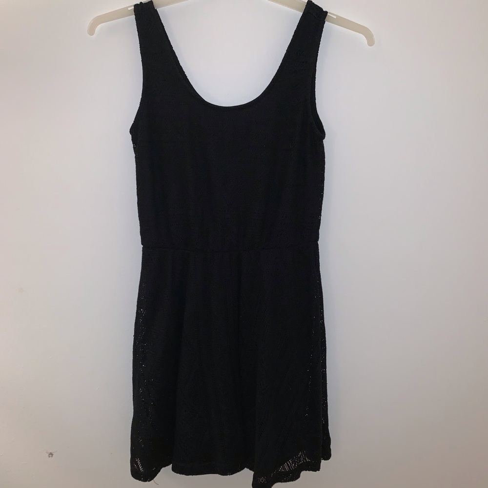 Cotton on black mini dress great condition